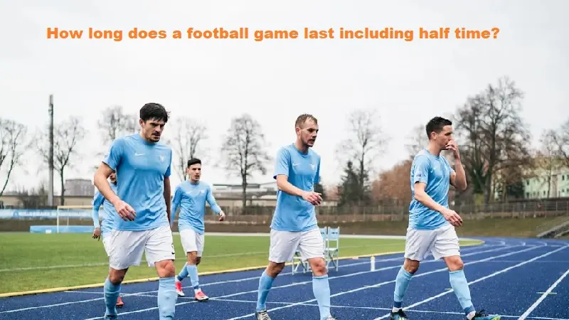 How long does a football game last including half time? How long does a football game last including half time?
