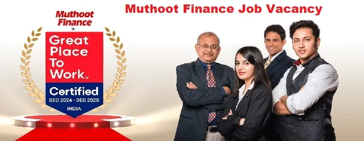Muthoot Finance Job Vacancy