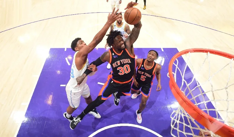 Knicks vs Lakers Match Player Stats